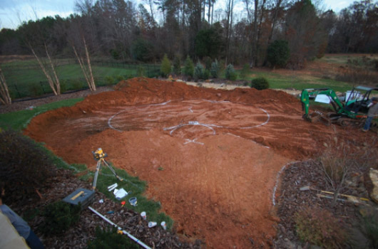 Vinyl Liner Process Elevation setting